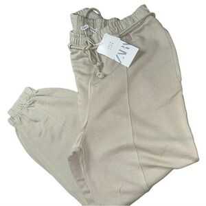 NWT ZARA Knit Joggers